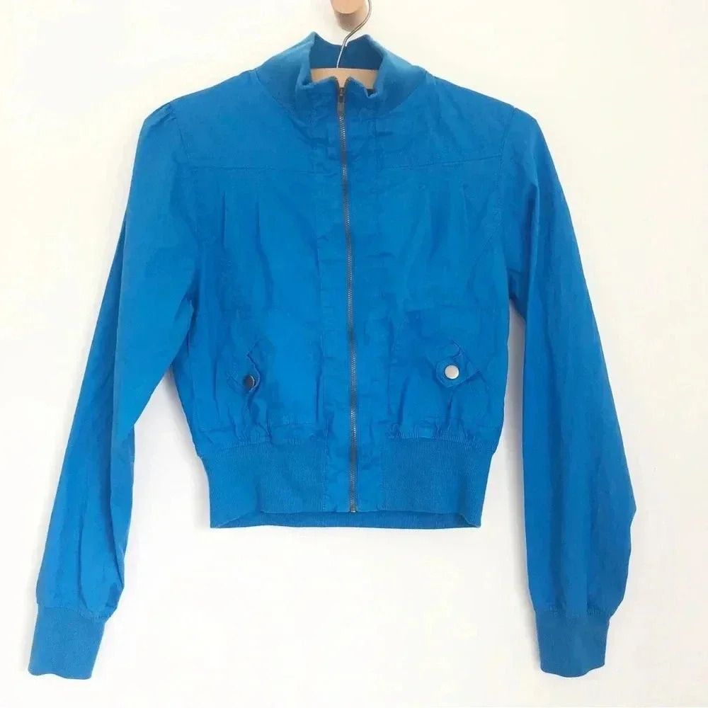 Active Los Angeles Blue Bomber Style Jacket